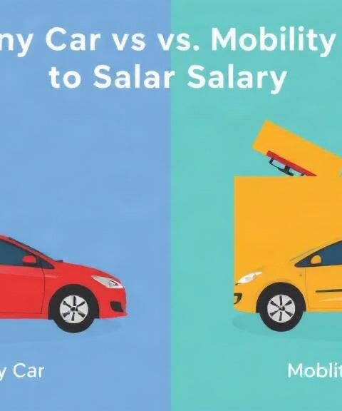 Dienstwagen oder Mobilitätsbudget? So lässt sich Gehalt steuerlich und praktisch klug umstellen